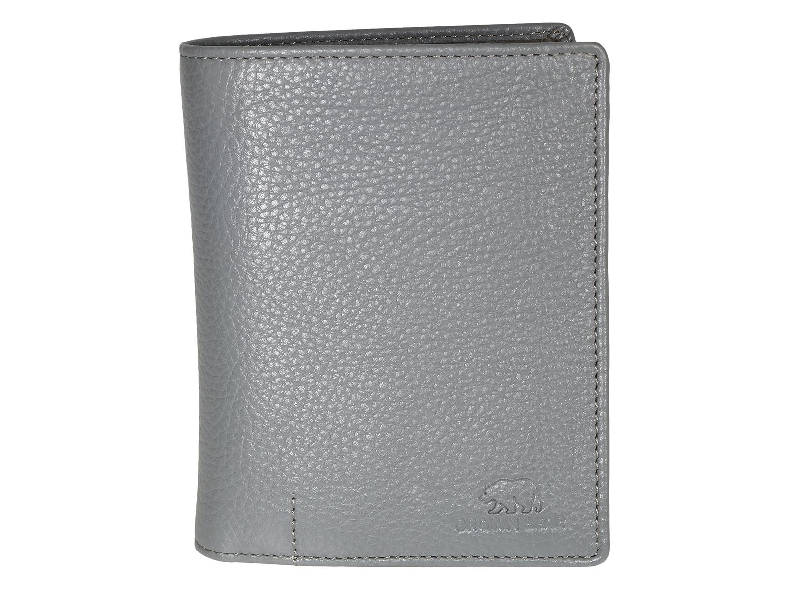 Mode & Accessoires Taschen Kleinlederwaren Portemonnaies Brown Bear hochformatige Geldbörse mit 