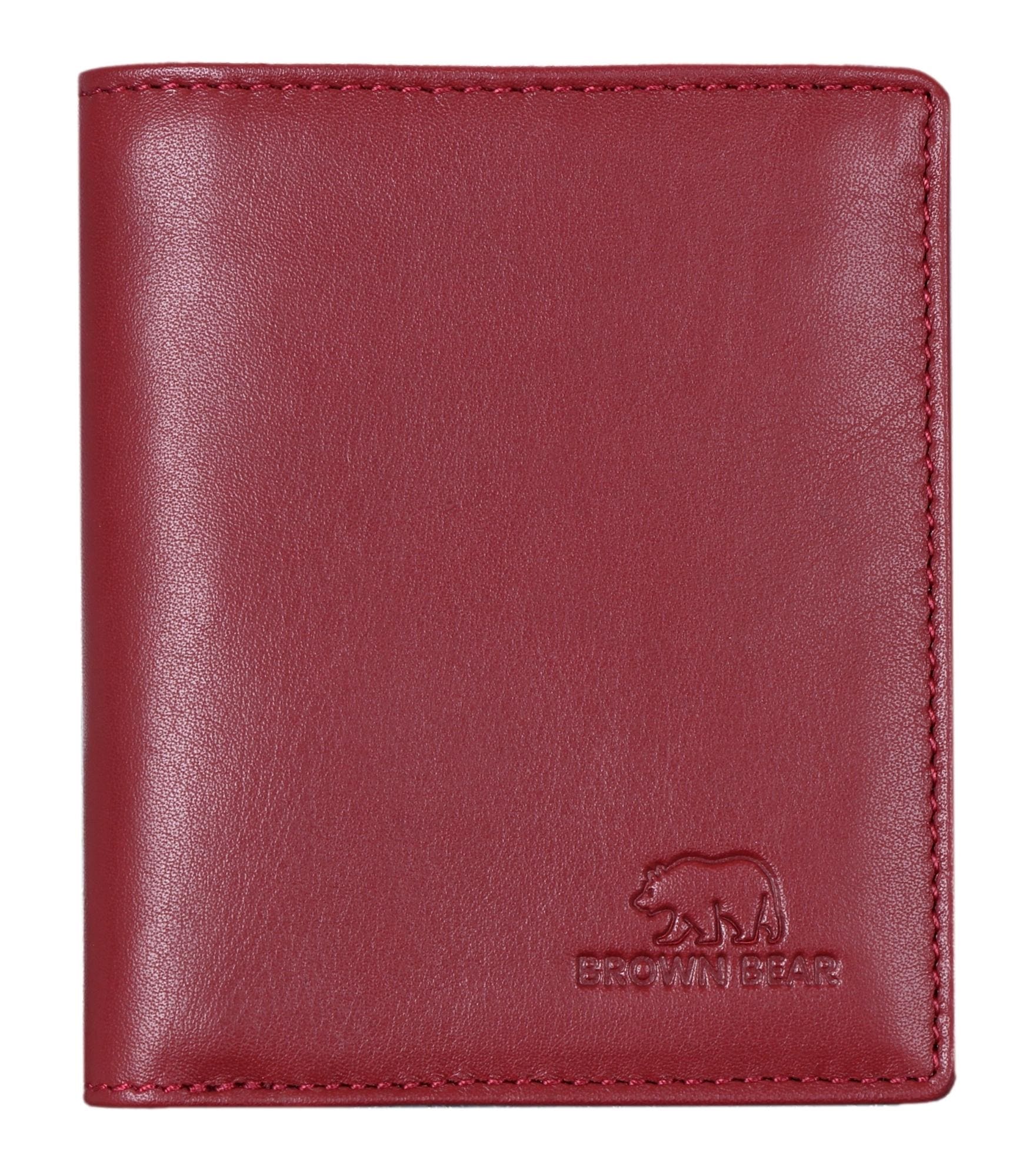Brown Bear Slim Wallet - 8005 Rot