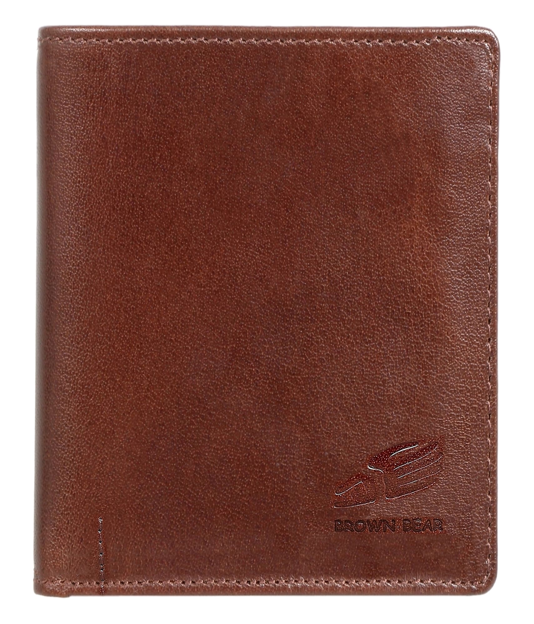 Brown Bear IBP 2051 - Hochformat Geldbörse Braun